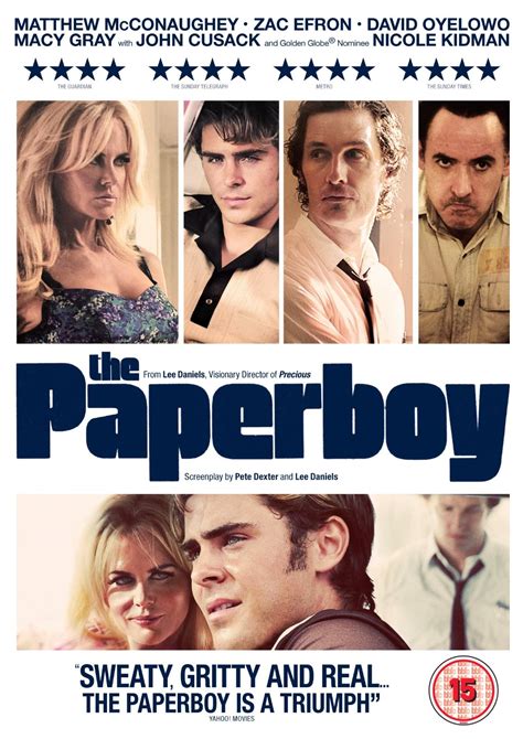 dvd review  paperboy starring zac efron nicole kidman  matthew