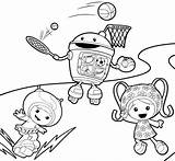 Umizoomi Coloring Pages Team Printable Kids sketch template