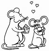 Ratones Dibujos Souris Raton Rato Ratos Colorat Soricei Animale Nagetiere Coloring Ratas Coloriages Disegni Topi Topo Planse Desene Mice Ausmalen sketch template