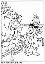 Flintstones Barbera Hanna sketch template