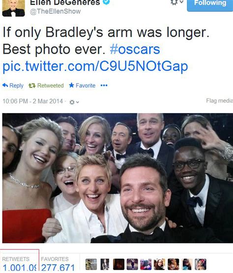 Ellen Degeneres Takes Oscars Selfie With Every A Lister In Existence