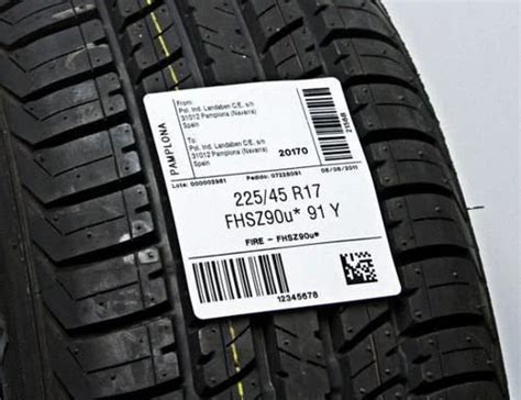 tyre labels packaging type strips  rs square    delhi id