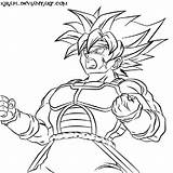 Coloring Pages Goku Printable Ssj Ball Dragon Goten Saiyan Super Pdf Fusion Getdrawings Color  Getcolorings Comments sketch template