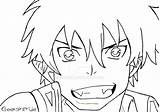 Rin Okumura Deviantart sketch template