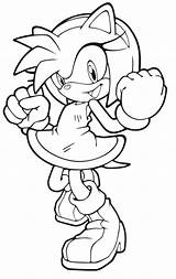 Sonic Amy Coloring Pages Rose Mario Knuckles Boom Printable Hedgehog Print Sheets Super Colouring Color Happy Tails Birthday Drawings Getcolorings sketch template
