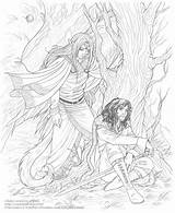 Coloring Pages Adele Saimain Deviantart Lost Never Getdrawings Adult Colouring Book Getcolorings Choose Board Fantasy sketch template