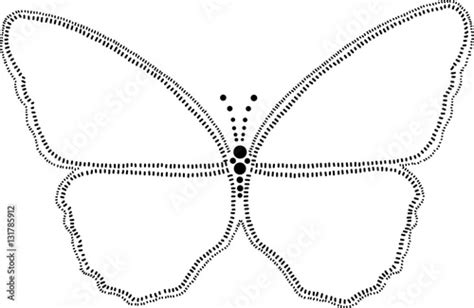 butterfly wings outline stock image  royalty  vector files
