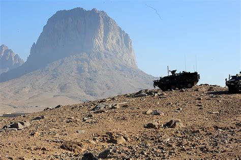 military  patrolling kandahar province