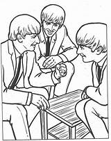 Beatles Coloring Kids Pages Fun sketch template