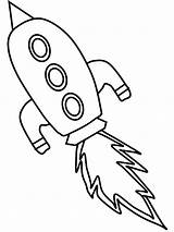 Coloring Rocket Spaceship Ship Pages Rocketship Drawing Kids Simple Space Flying Printable Cartoon Print Ships Clipart Drawings Cliparts Blast Color sketch template