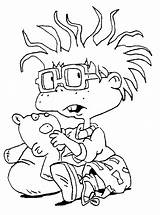 Rugrats Coloring Pages Printable Chuckie Cartoon Sheets Kids Print Bestcoloringpagesforkids Christmas Cute Toy Story Hold Adult Popular Comments sketch template