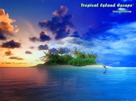 Tropical Island Backgrounds Wallpaper Cave