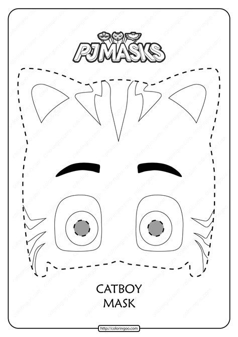 printable pj mask templates
