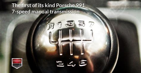 kind porsche   speed manual transmission