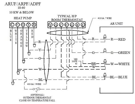 goodman heat pump wiring diagrams wiringcable