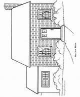 House Coloring Printables Pages Fun Printing Help sketch template