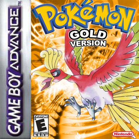 pokemon gold version gba  pierpo  deviantart
