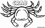 Crab Crab1 sketch template