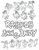 Raggedy Ann Coloring Pages Andy Drawing Sporn Michael Animation Getcolorings Printable Getdrawings sketch template