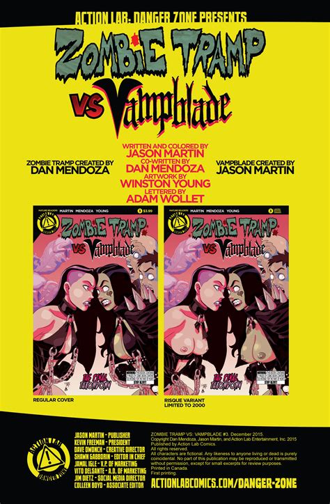 Zombie Tramp Vs Vampblade Issue 3 Viewcomic Reading