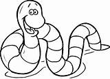 Earthworm Earthworms Supercoloring Worm sketch template