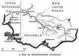 River Map Murray Australia Rivers Victorian Australian Coloring Old Has Big South Maps Book Designlooter However Very Drawings Large sketch template