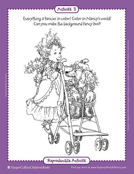 fancy nancy coloring pages scenery mountains