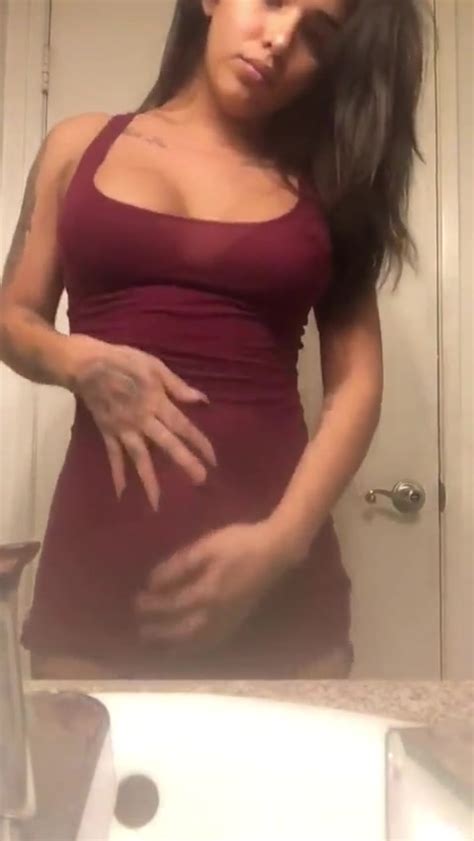 Showing Big Cock Under Sexy Dress