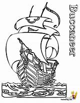Pirate Ship Coloring Pages Outline Pirates Ships Printable Buccaneer Kids Boat Viking Colouring Boys Boats Yescoloring Book Skulls Sheet Seas sketch template