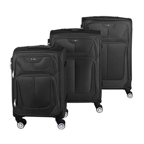 valis koffer stoff koffer  doppelrollen drehbar um  mit