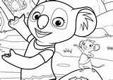 Blinky Bill Coloring Pages Coloring4free Printable Category sketch template