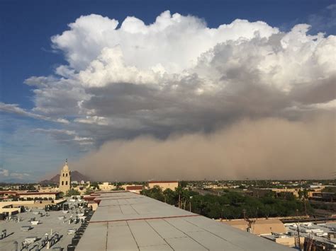 Watch Dust Storm Moves Through The Phoenix Area Abc15