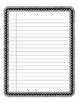 lined writing paper  colorful borders  blmann tpt