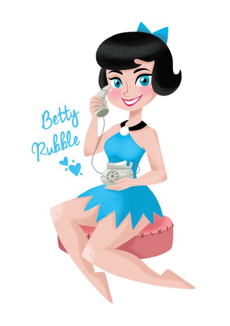 Betty Rubble By On Deviantart Betty Rubble