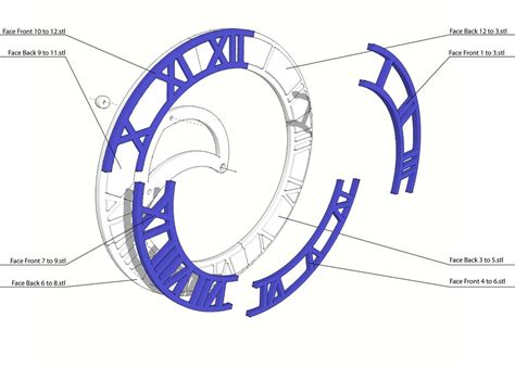 printable parts   traditional style mechanical pendulum clock makerbot pendulum clock
