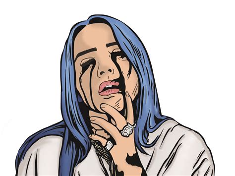 billie eilish illustration  jessica pellizzari  dribbble