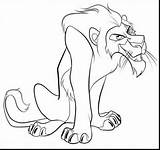 Scar Lion King Coloring Pages Nala Drawing Color Great Printable Getdrawings Getcolorings Print Popular sketch template