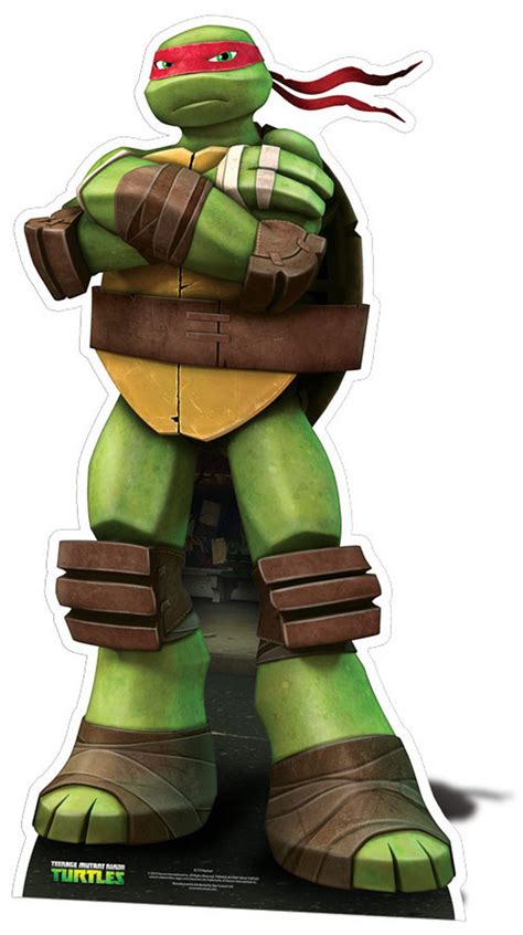 raphael teenage mutant ninja turtles lifesize cardboard cutout