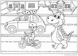 Road Safety Lbd Tips Colouring Kids Colour sketch template
