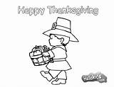 Thanksgiving Pilgrim Korb Pages Hellokids Drucken sketch template
