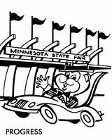 Gophers Minnesota Mascots sketch template