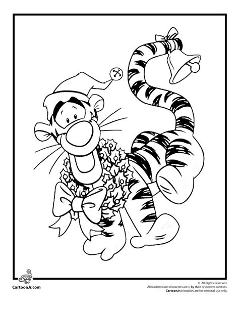 christmas cartoon coloring pages cartoon coloring pages
