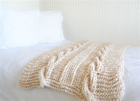 cable knit afghan pattern easy mama   stitch