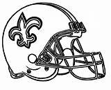 Coloring Football Pages Logo Helmet Orleans Nfl Drawing Superdome Saints Silhouette Chicago Clipart Bears Clip Color Skyline Denver 1000 Clipartbest sketch template