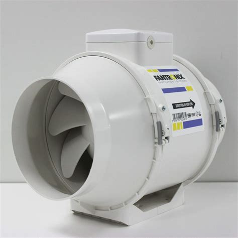 buy  mm   diameter   bathroom extractor fan  run  timer loft ed inline