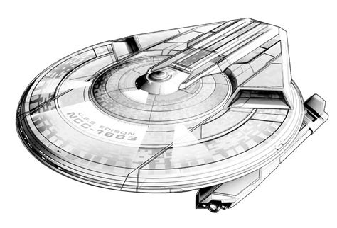 The Trek Collective New Discovery Starship Concept Art
