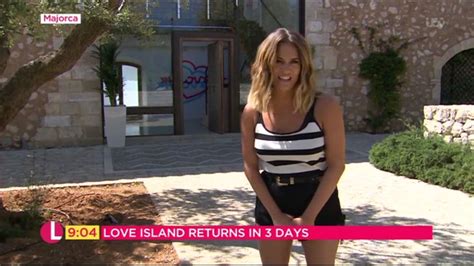 caroline flack says her dad would let her have sex if she was on love island like danny dyer