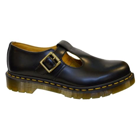 dr martens dr martens polley black yel   womens shoes  sizes dr martens