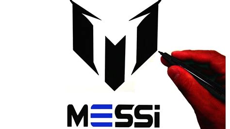 How To Draw The Lionel Messi Logo Youtube