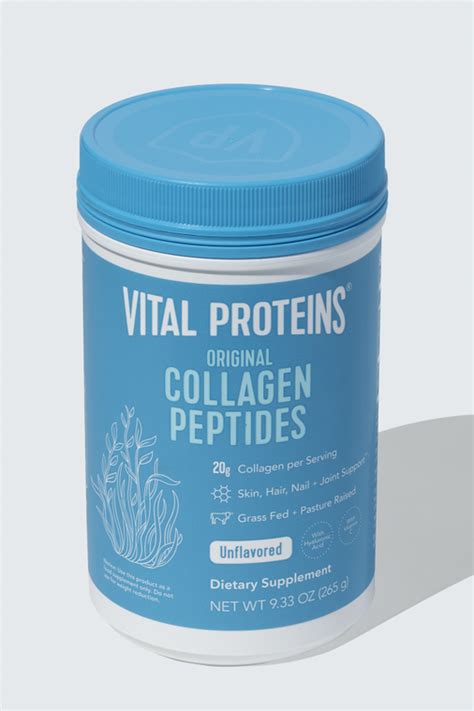 collagen peptides grass fed collagen powder vital proteins
